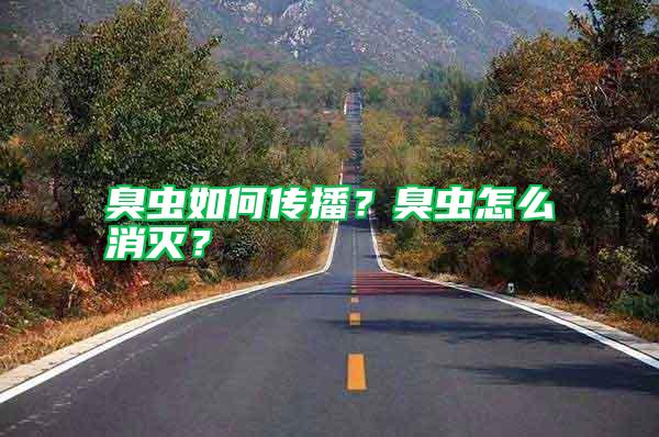 臭蟲如何傳播？臭蟲怎么消滅？