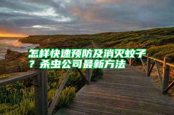 怎樣快速預防及消滅蚊子？殺蟲公司最新方法