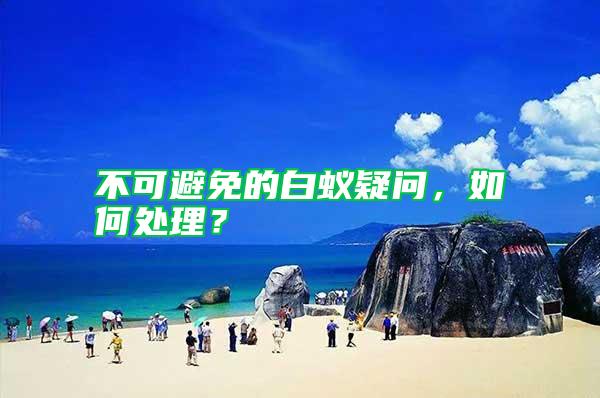 不可避免的白蟻疑問，如何處理？