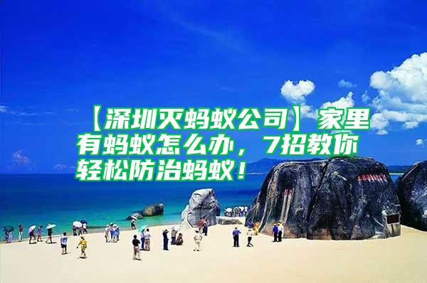 【深圳滅螞蟻公司】家里有螞蟻怎么辦，7招教你輕松防治螞蟻！